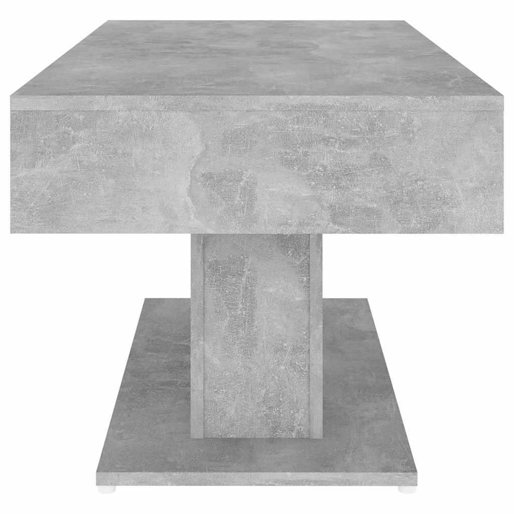 806835 vidaXL Coffee Table Concrete Grey 96x50x45 cm Engineered Wood