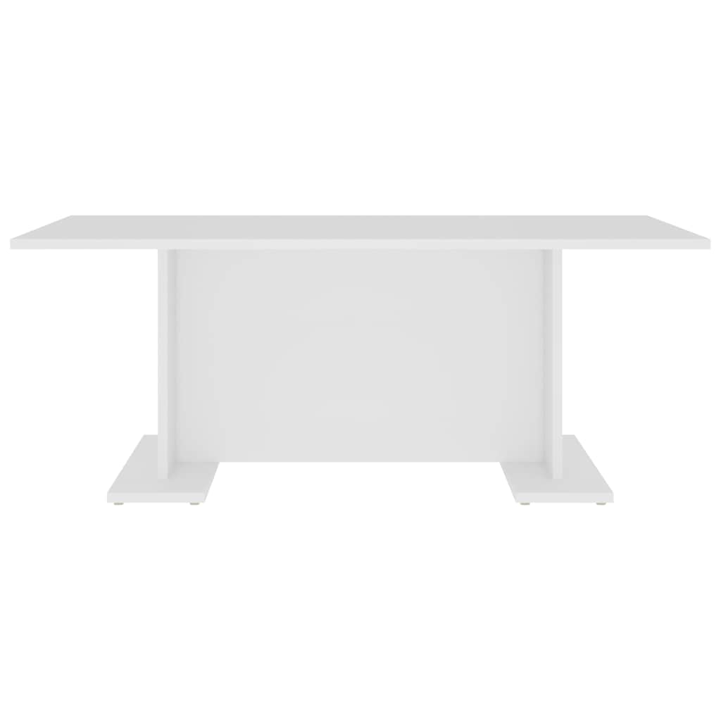 806840 vidaXL Coffee Table White 103,5x60x40 cm Engineered Wood