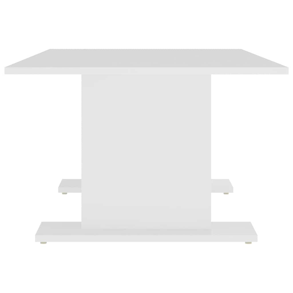 806840 vidaXL Coffee Table White 103,5x60x40 cm Engineered Wood