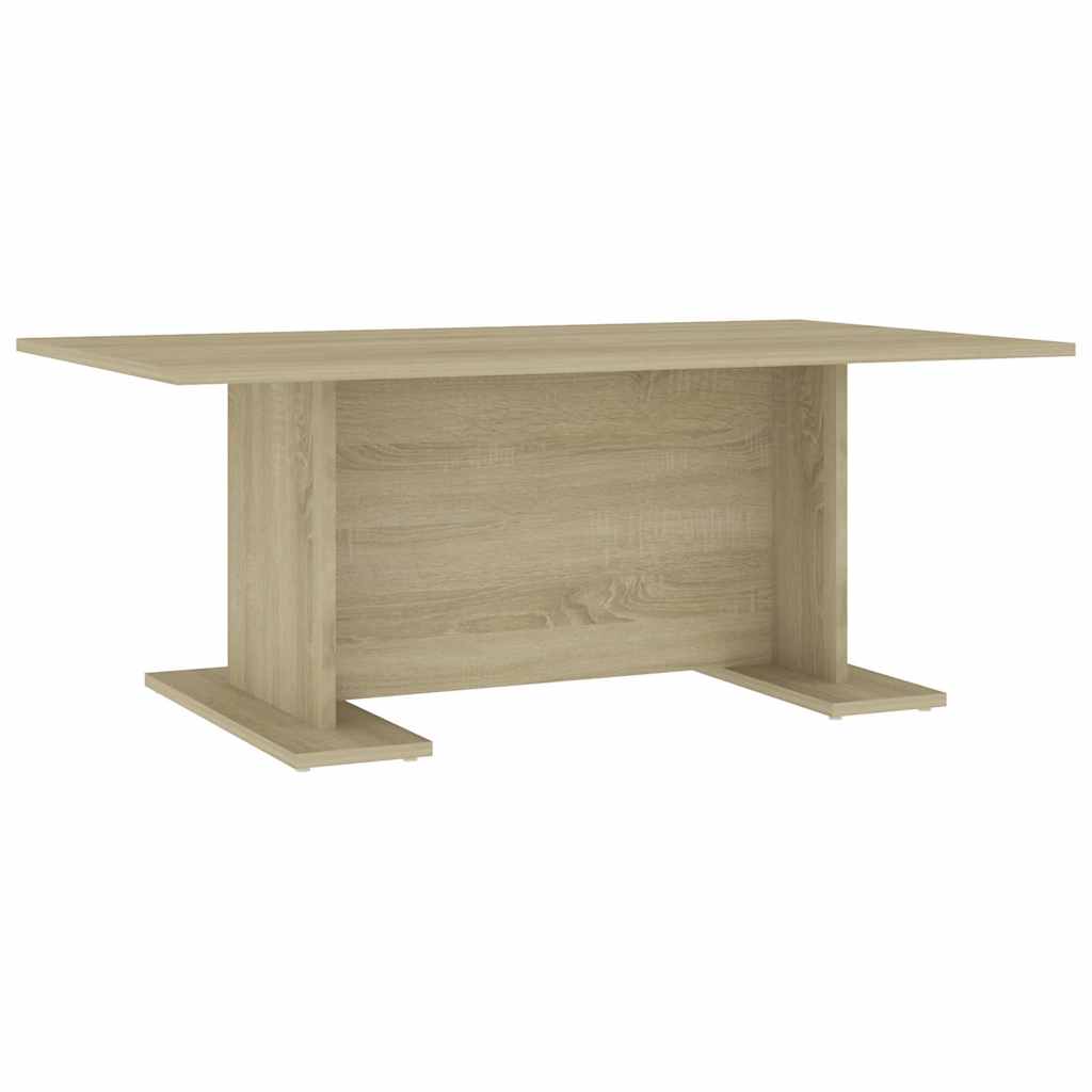 806843 vidaXL Coffee Table Sonoma Oak 103,5x60x40 cm Engineered Wood