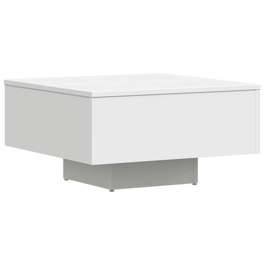 806885 vidaXL Coffee Table White 60x60x31,5 cm Engineered Wood