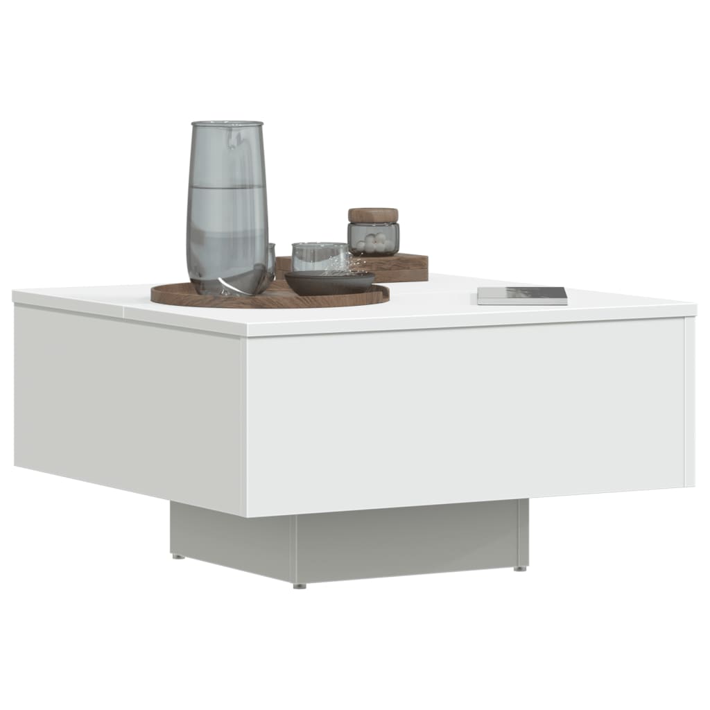 vidaXL Coffee Table White 60x60x31.5 cm Engineered Wood