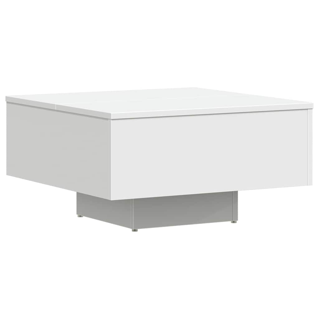 806885 vidaXL Coffee Table White 60x60x31,5 cm Engineered Wood