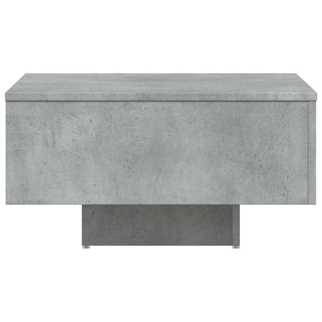 806889 vidaXL Coffee Table Concrete Grey 60x60x31,5 cm Engineered Wood