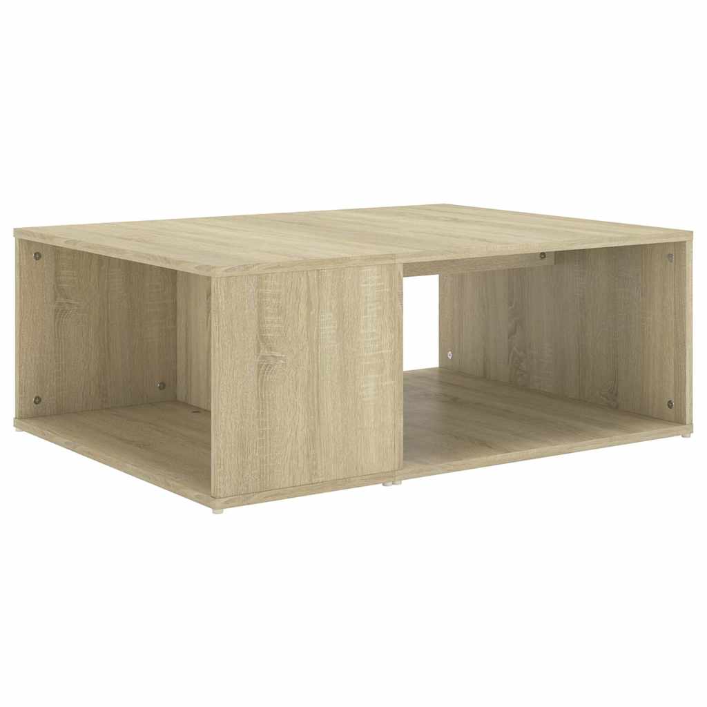 806906 vidaXL Coffee Table Sonoma Oak 90x67x33 cm Engineered Wood