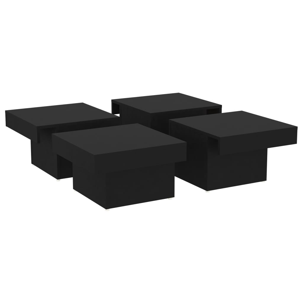 Coffee Table | Black | Engineered wood | Medium | Modern | Coffee Table
