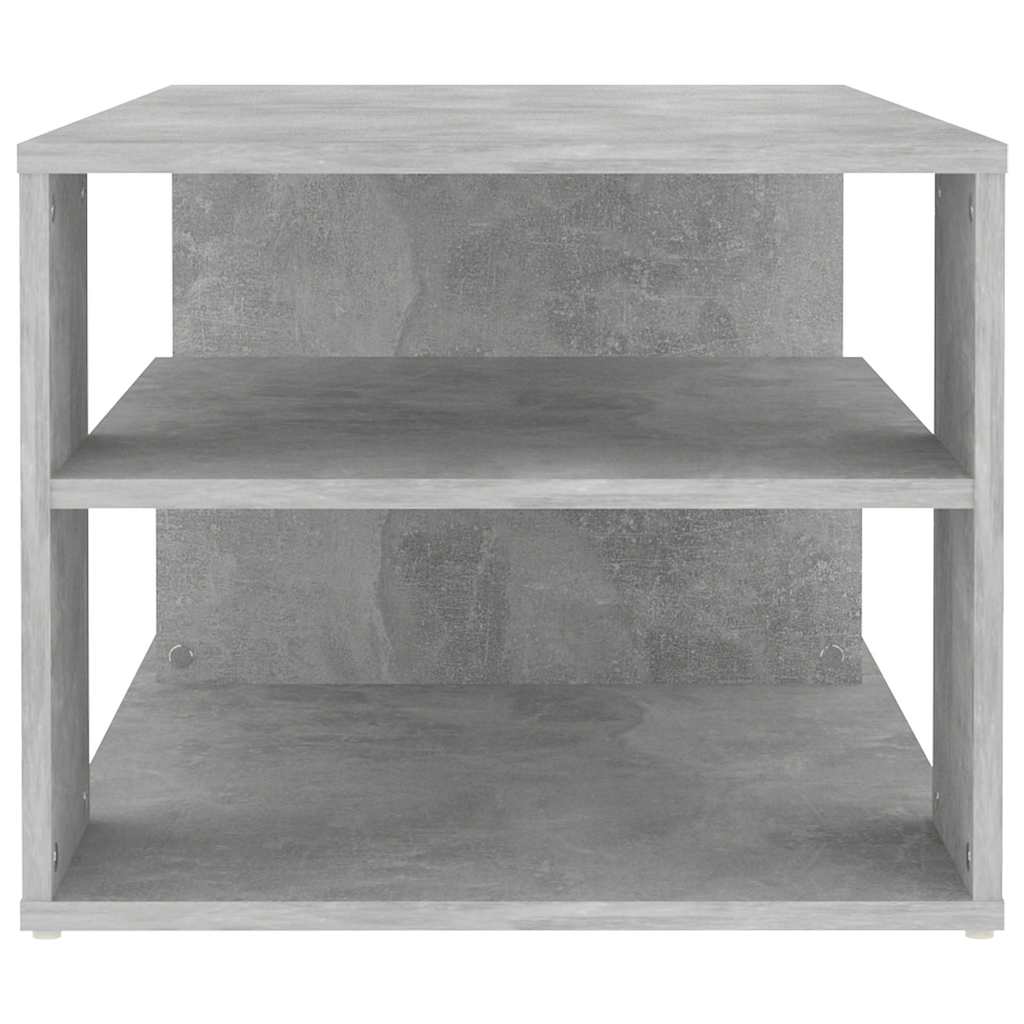 806925 vidaXL Coffee Table Concrete Grey 100x50x40 cm Engineered Wood