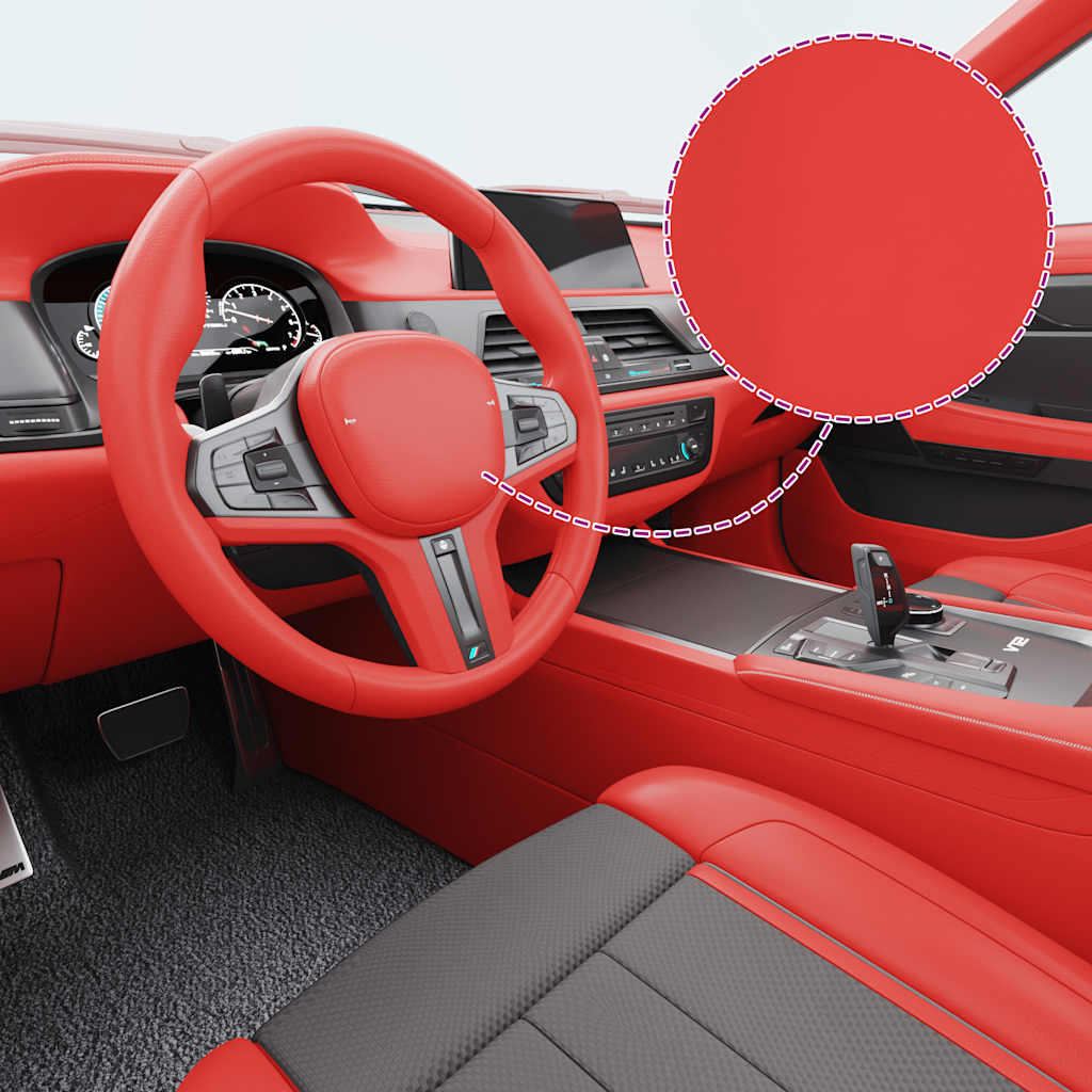 210710 vidaXL Car Films 2 pcs Matt Red 100x150 cm