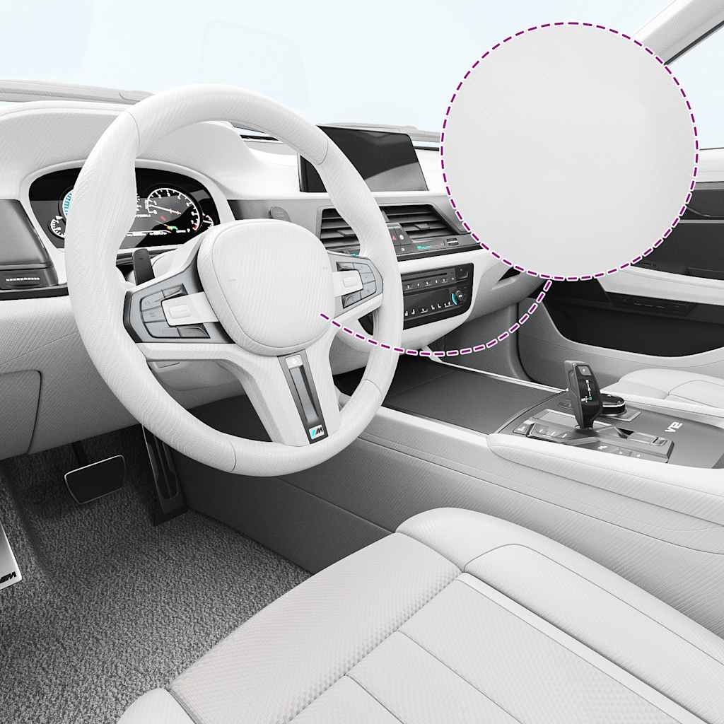 Car Film 4D White 100x150 cm