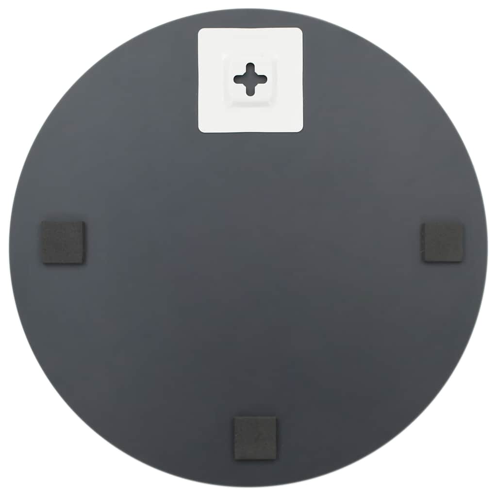 Wall Frameless Mirror with LED Lights Round Glass