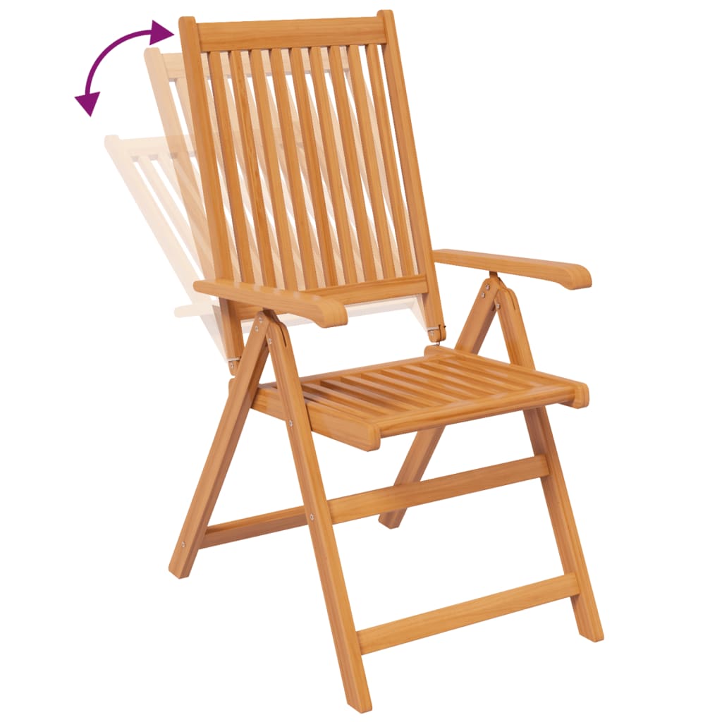 Garden Dining Set | Natural Wood Tone | Solid Acacia wood | Large