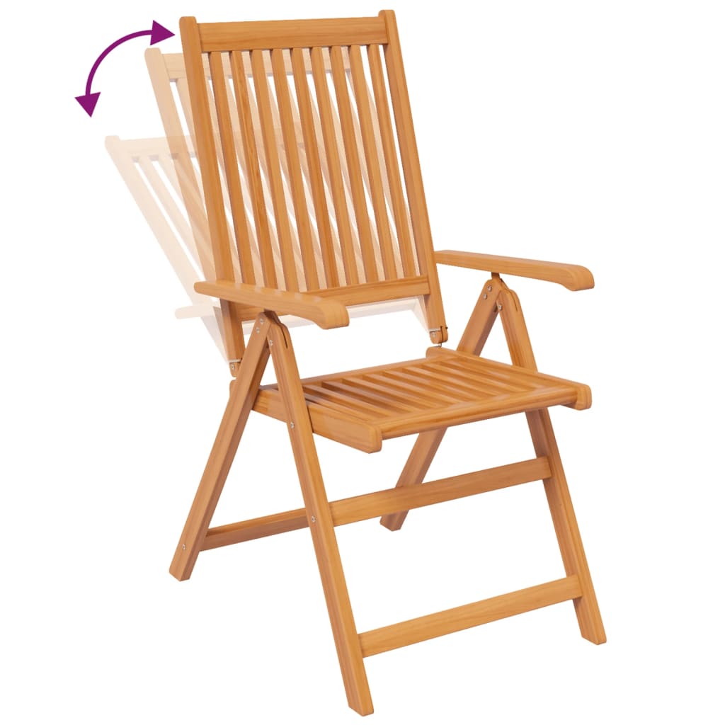 Garden Dining Set | Natural Wood | Solid Acacia wood | Medium