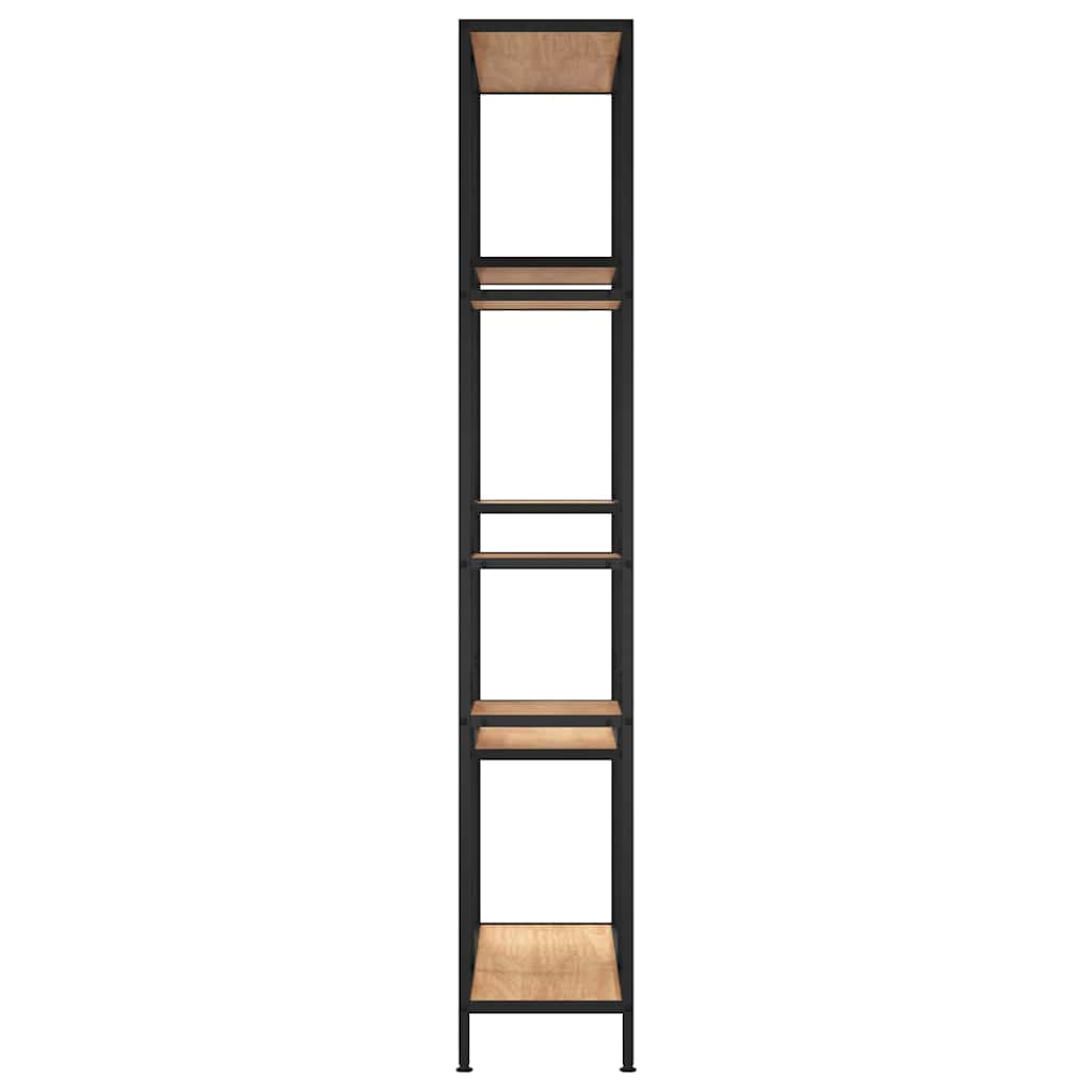 Book Shelf 80x30x180 cm Steel and Engineered Wood