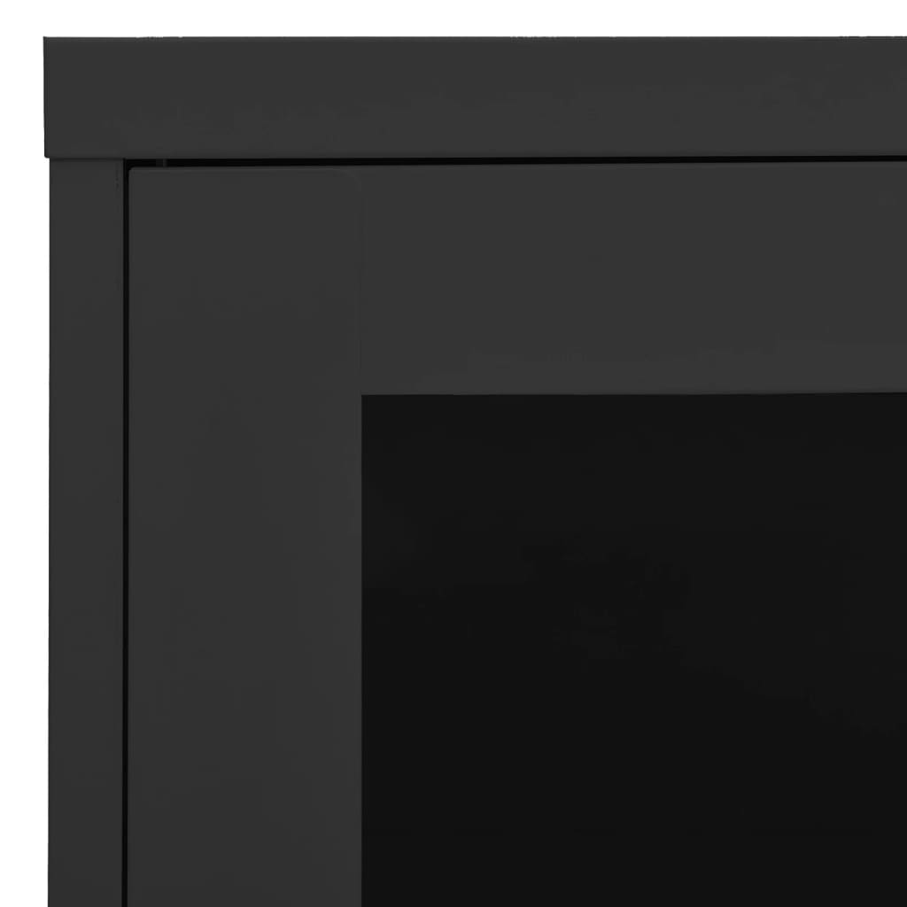 Office Cabinet Anthracite 90x40x70 cm Steel