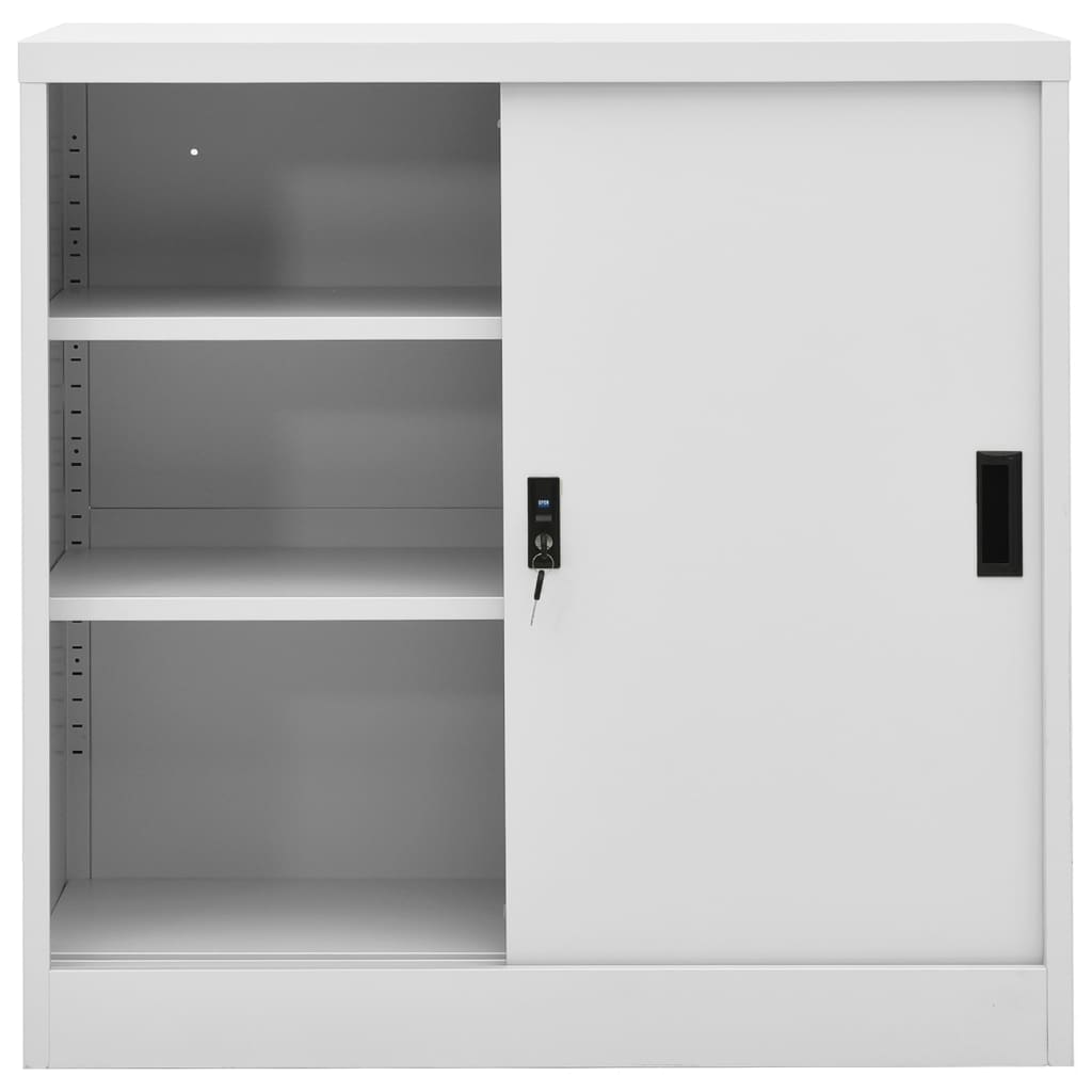 Office Cabinet | Light grey | Steel | Medium | Locks | Office Cabinet
