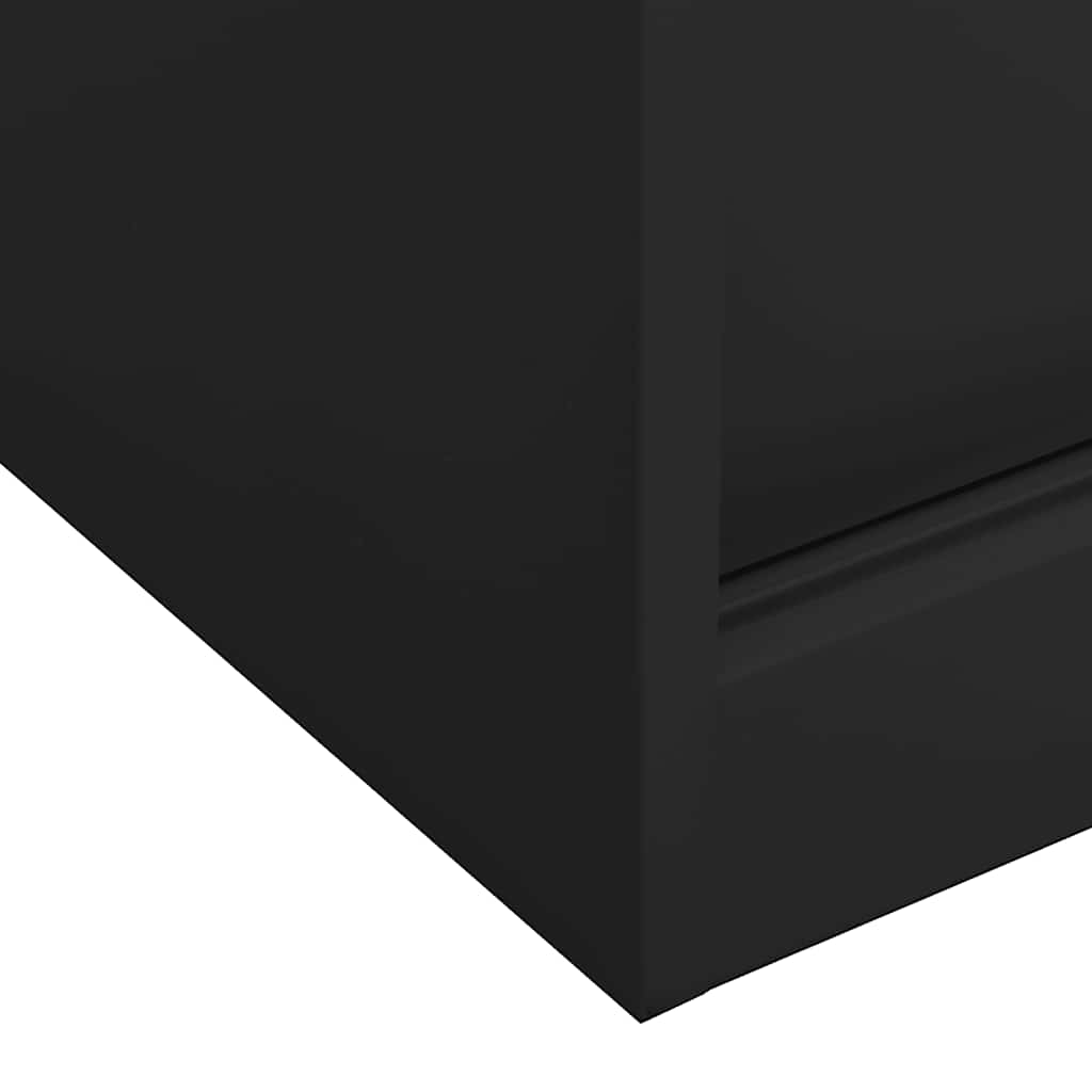 Office Cabinet | Anthracite | Steel | 90x40x90 cm | Office Cabinet