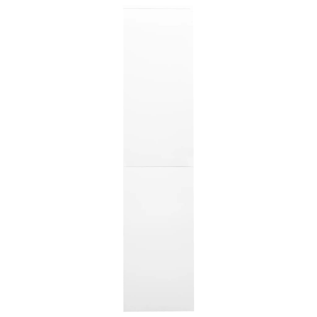 Office Cabinet | White | Steel | 90x40x180 cm | Sliding Components
