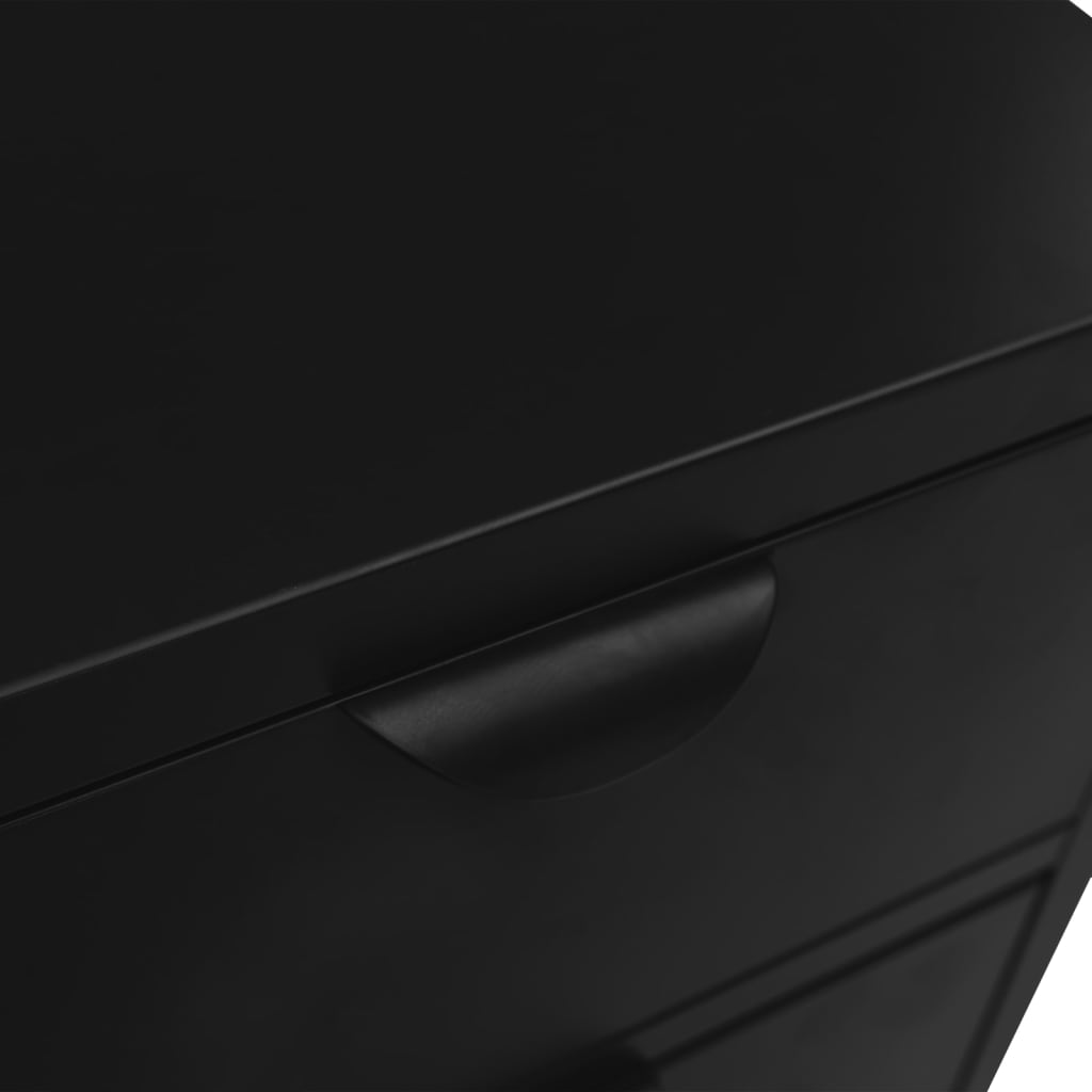 Sideboard | Black | Steel | Medium | Sideboard | Rectangular | Modern