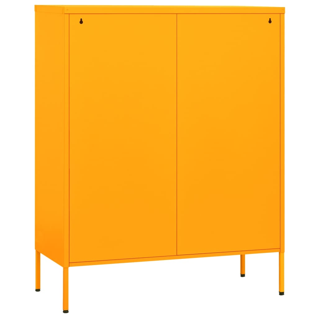 Storage Cabinet | Mustard Yellow | Steel | Medium | Storage Cabinet