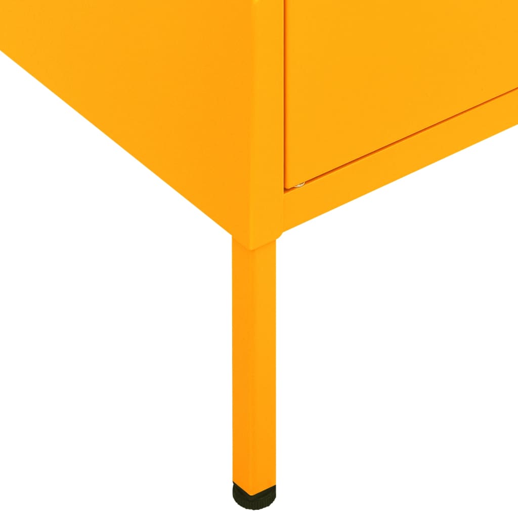 Storage Cabinet | Mustard Yellow | Steel | Medium | Storage Cabinet