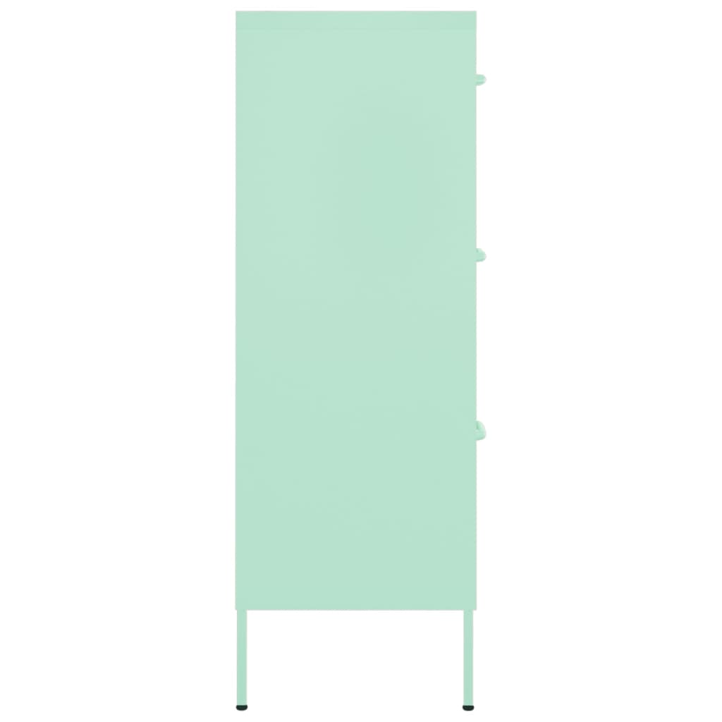 Drawer Cabinet | Mint | Steel | Medium | Levelers | Drawer Cabinet