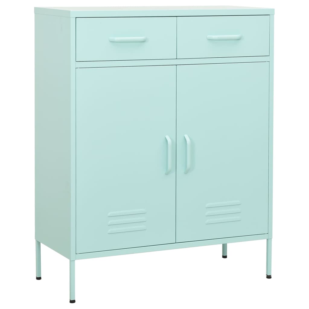 Storage Cabinet | Mint | Steel | Mid-size | Levelers | Storage Cabinet