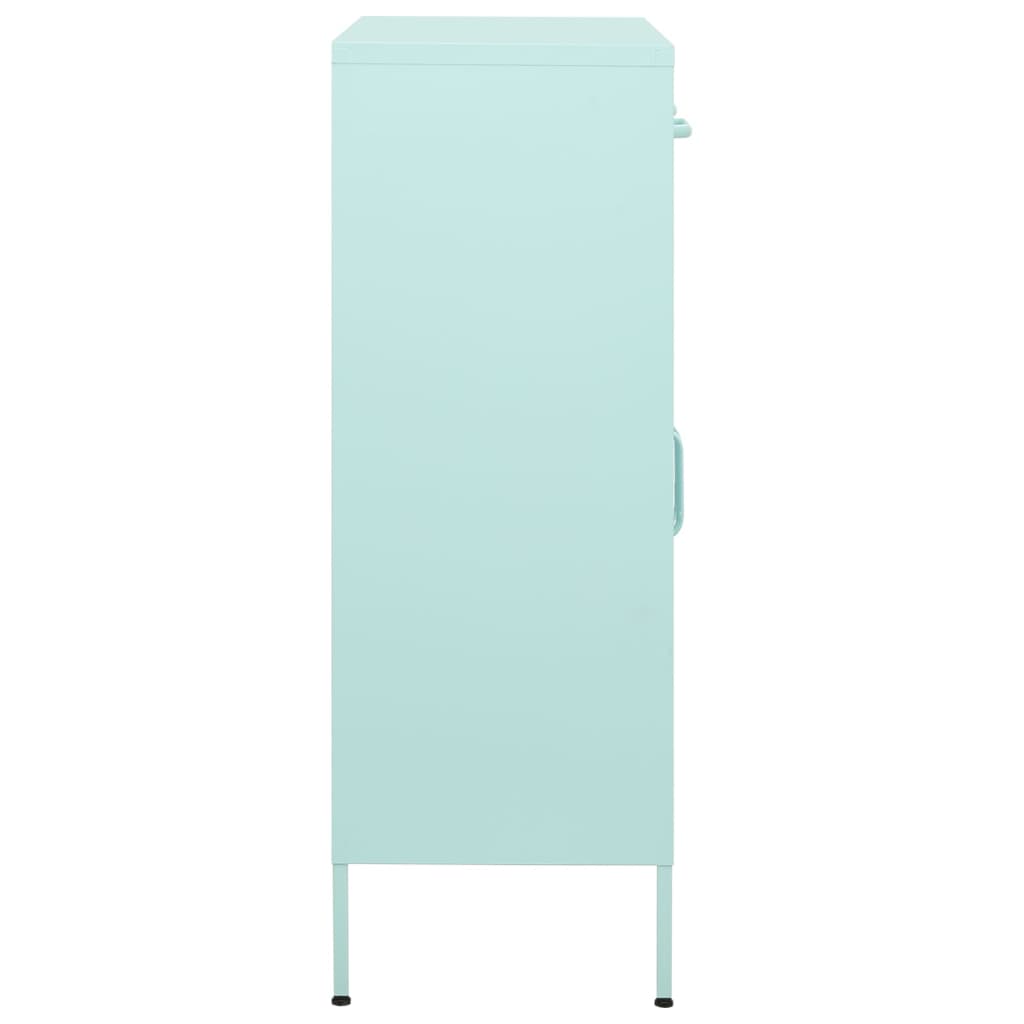 Storage Cabinet | Mint | Steel | Medium | Storage Cabinet | Rectangular