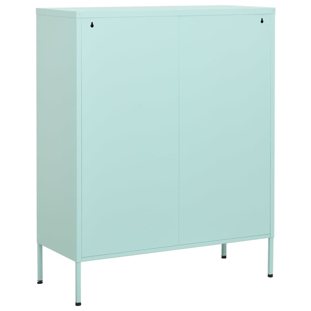 Storage Cabinet | Mint | Steel | Medium | Storage Cabinet | Rectangular