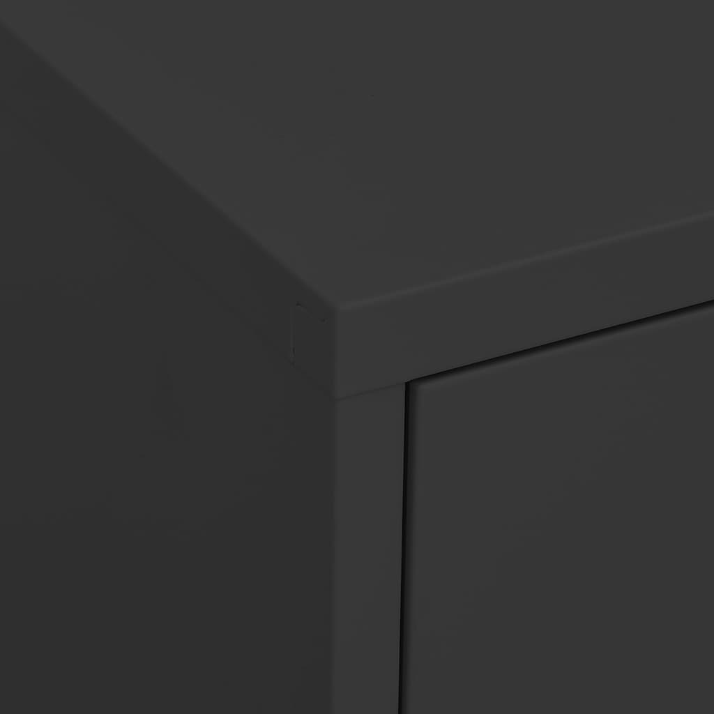 Storage Cabinet | Anthracite | Steel | Medium | Storage Cabinet