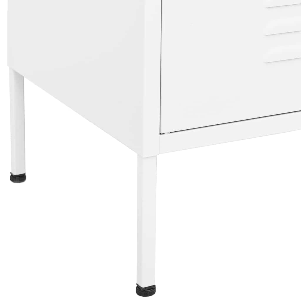 Storage Cabinet | White | Steel | Medium | Storage Cabinet | Rectangular