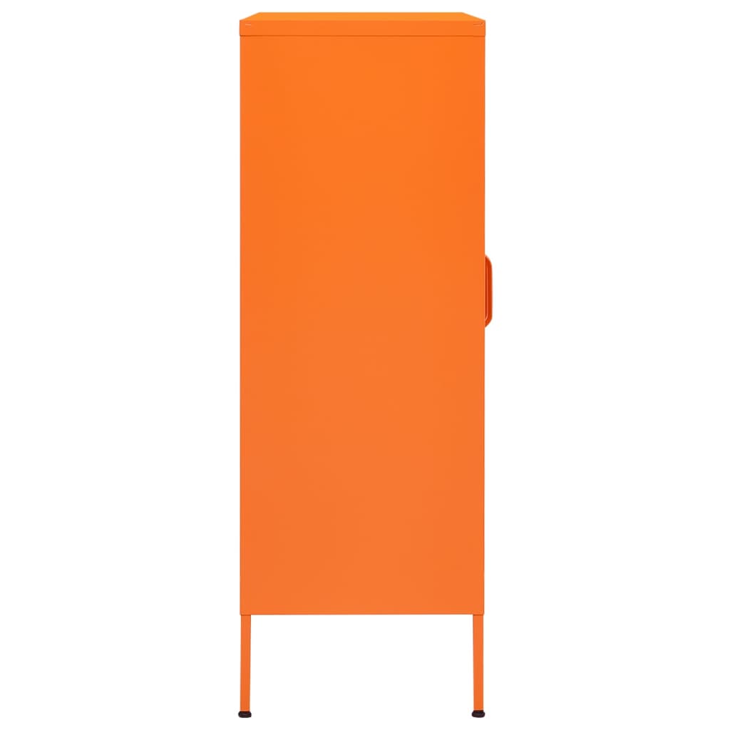 Storage Cabinet | Orange | Steel | Medium | Storage Cabinet | Rectangular