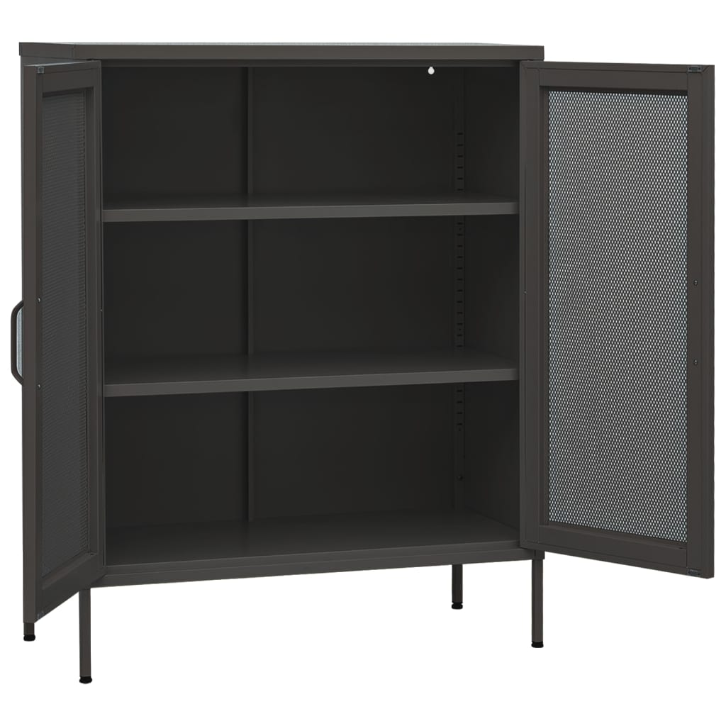Storage Cabinet | Anthracite | Steel | Medium | Storage Cabinet