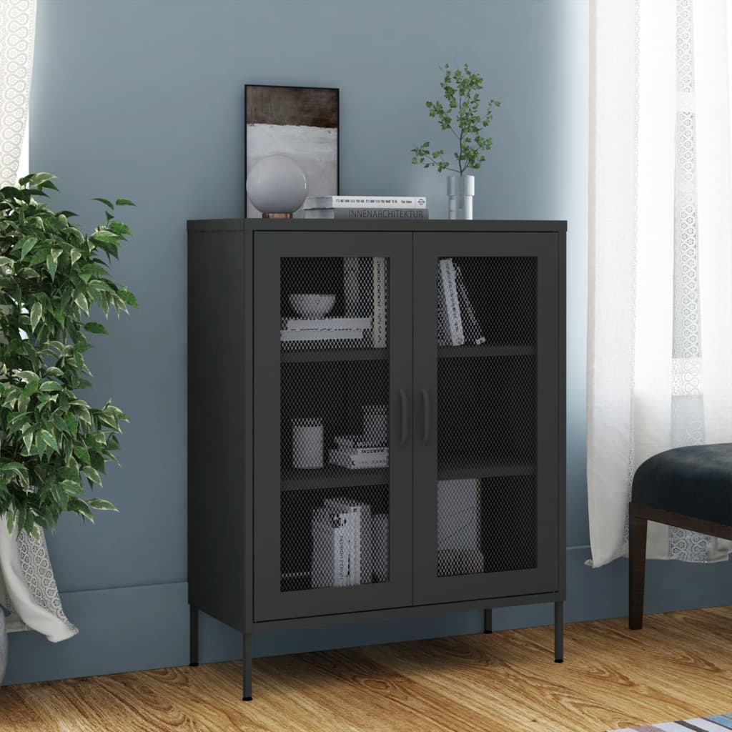 Storage Cabinet | Anthracite | Steel | Medium | Storage Cabinet