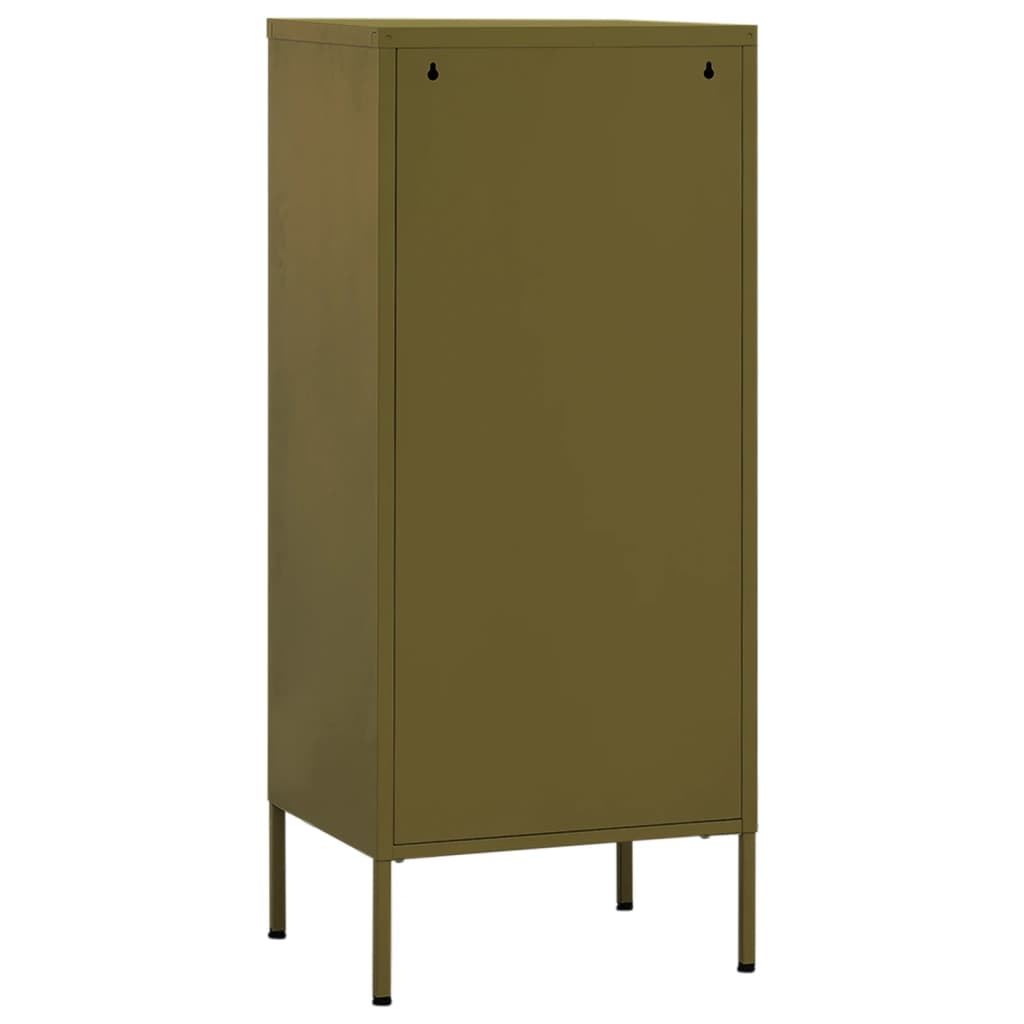 Storage Cabinet | Olive Green | Steel | Medium | Ball-Bearing