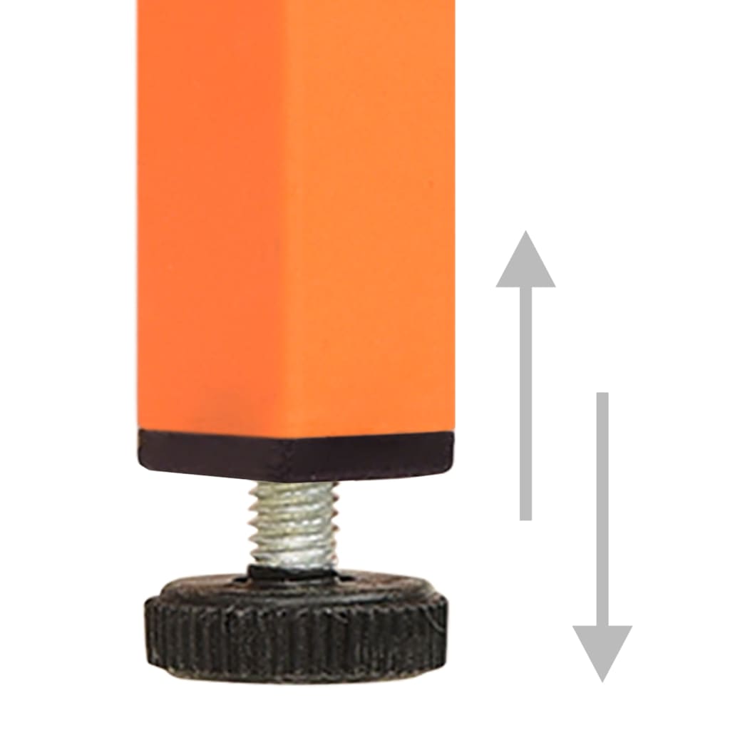 Storage Cabinet Orange 42.5x35x101.5 cm Steel