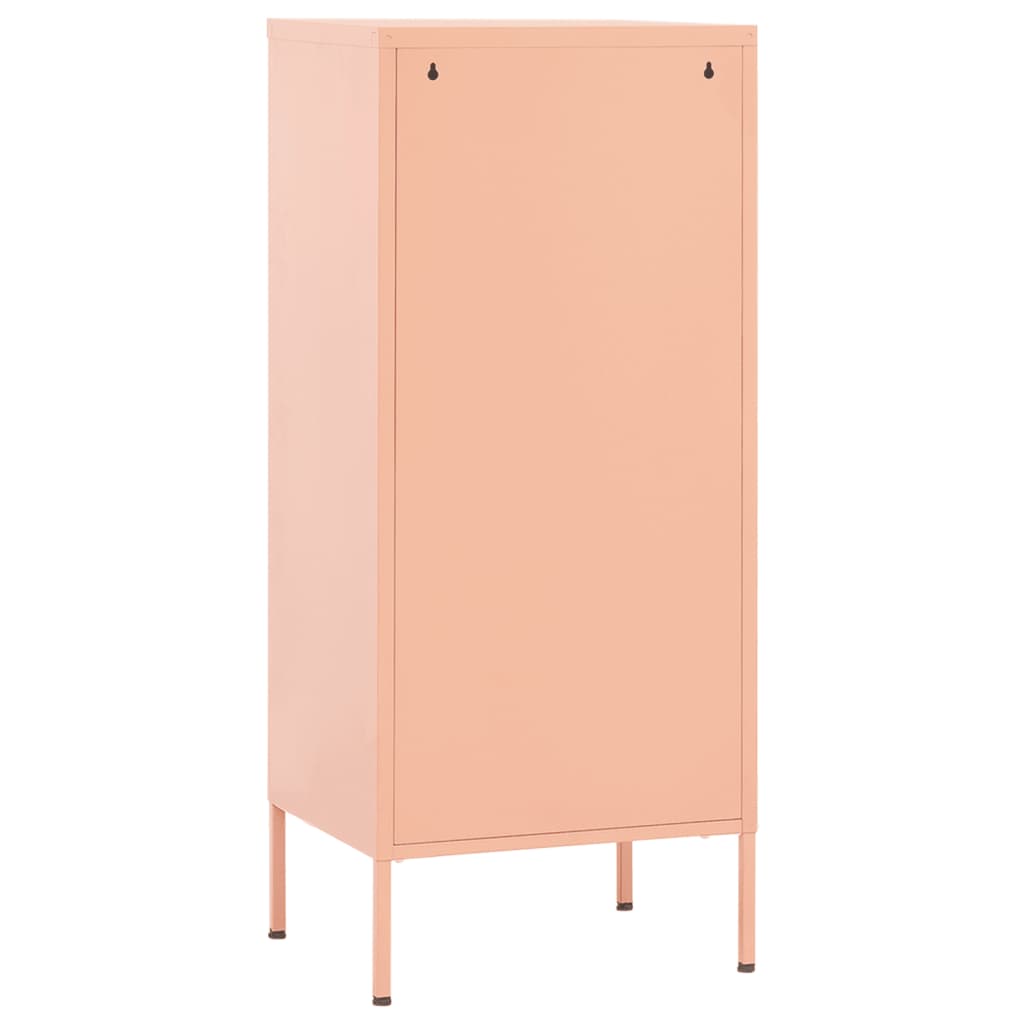 Storage Cabinet | Pink | Steel | Standard |  Adjustable Feet