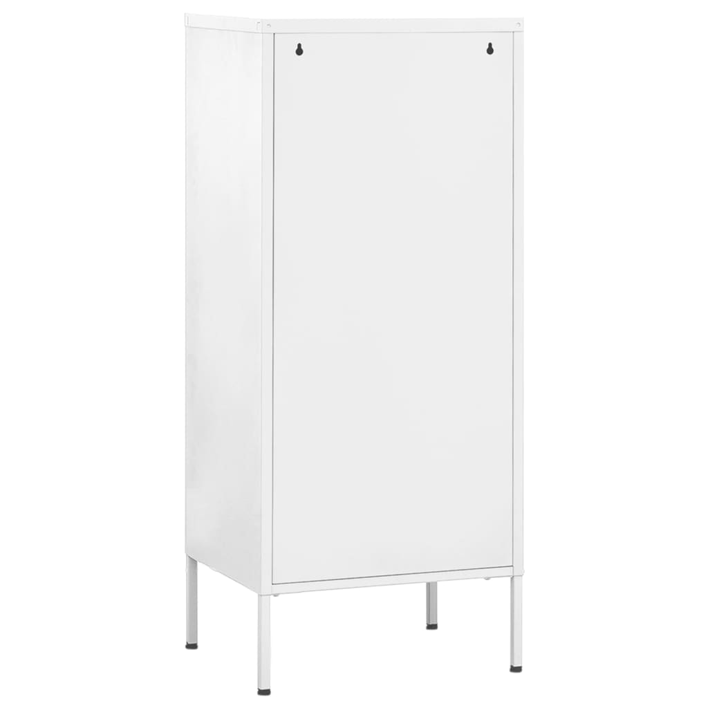 Storage Cabinet | White | Steel | Medium |  Ball-Bearing