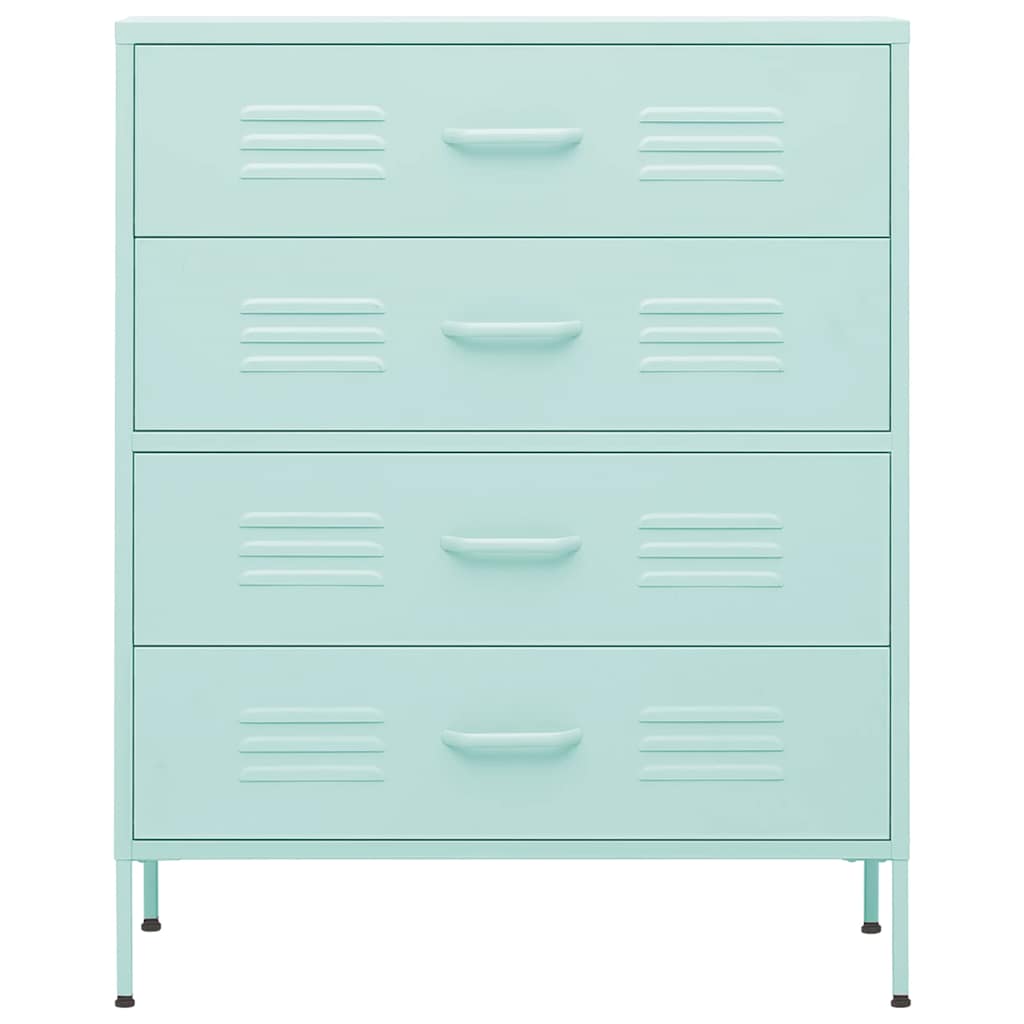 Chest of Drawers Mint 80x35x101.5 cm Steel