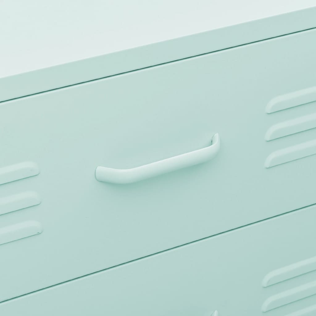 Chest of Drawers Mint 80x35x101.5 cm Steel