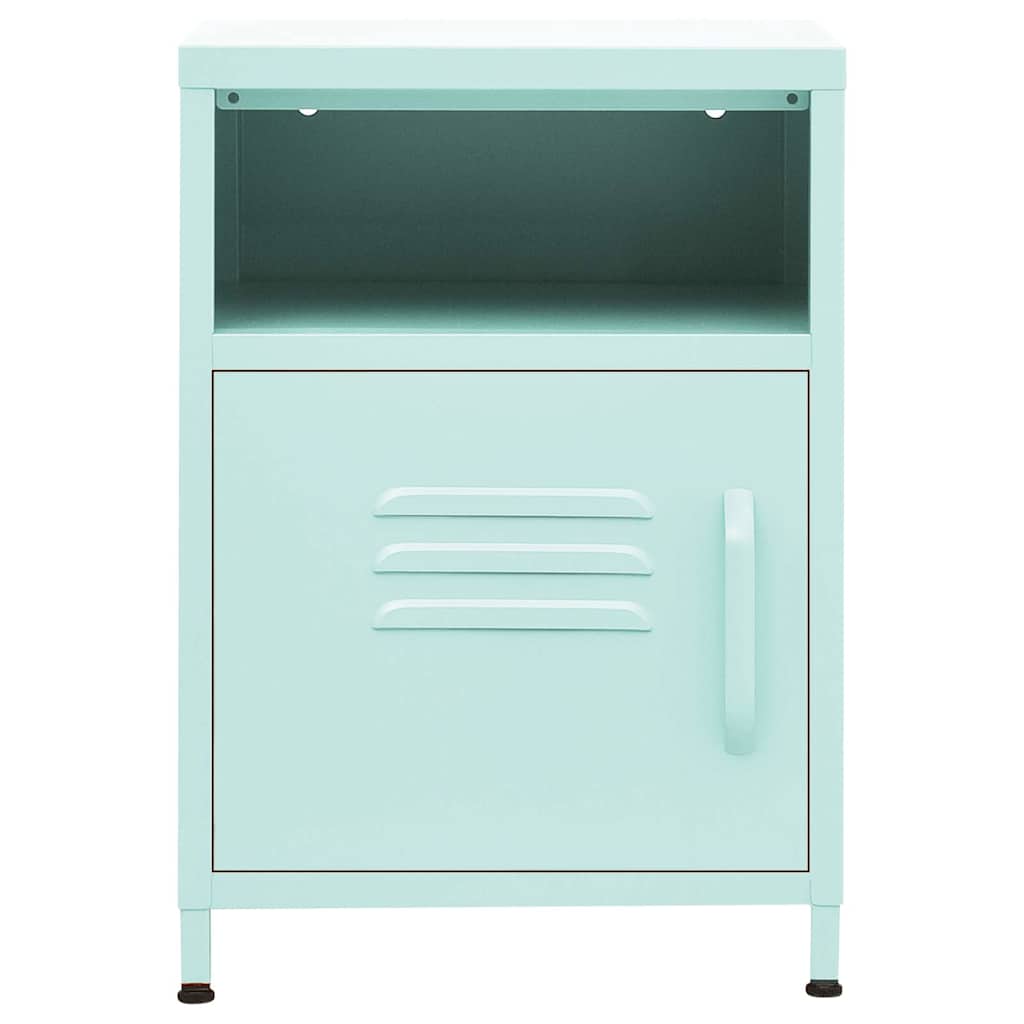 Nightstand Mint 35x35x51 cm Steel