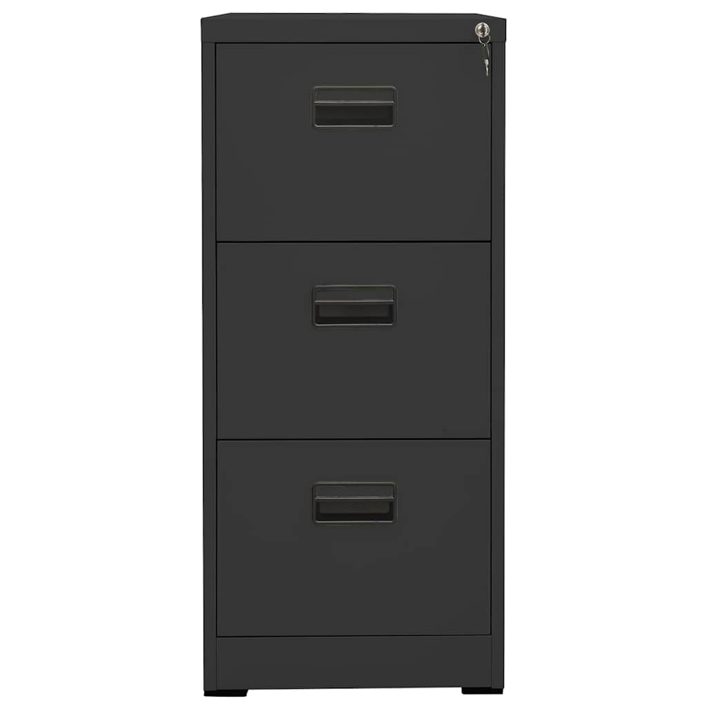 Filing Cabinet Anthracite 46x62x102.5 cm Steel