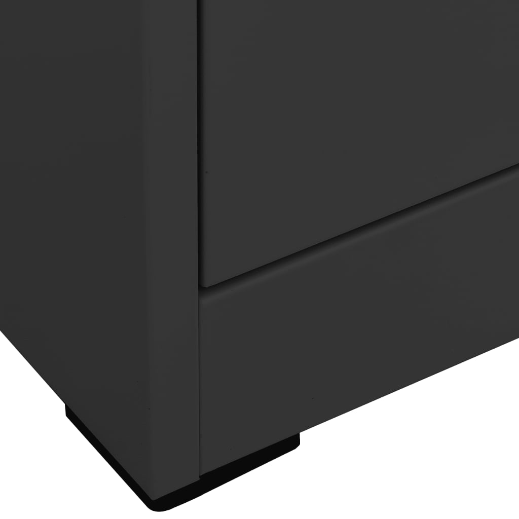 Filing Cabinet | Anthracite | Steel | Medium | Filing Cabinet