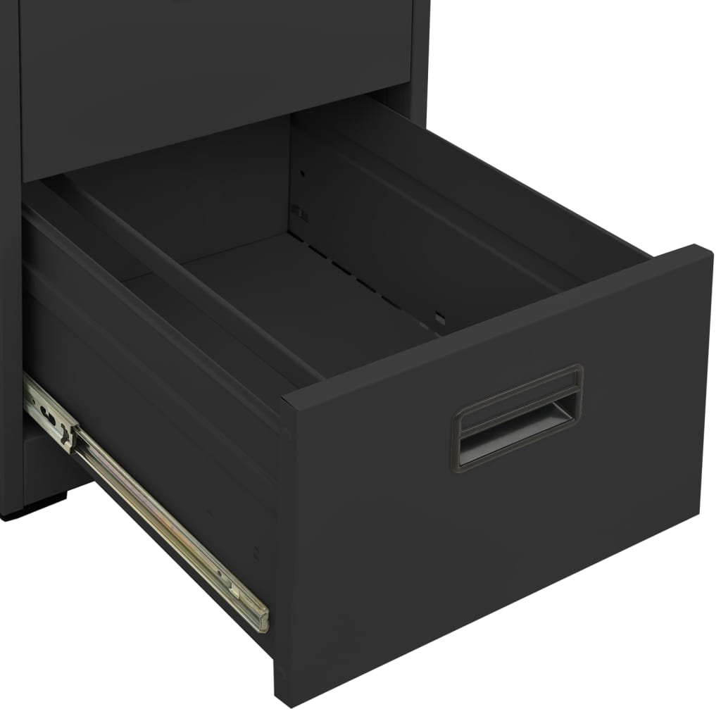 Filing Cabinet | Anthracite | Steel | Medium | Filing Cabinet