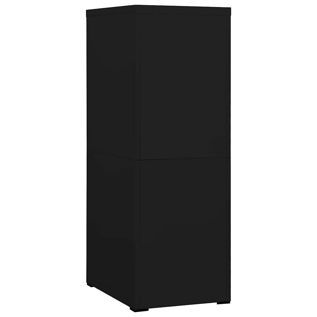 Filing Cabinet | Black | Steel | Large | Filing Cabinet | Rectangular