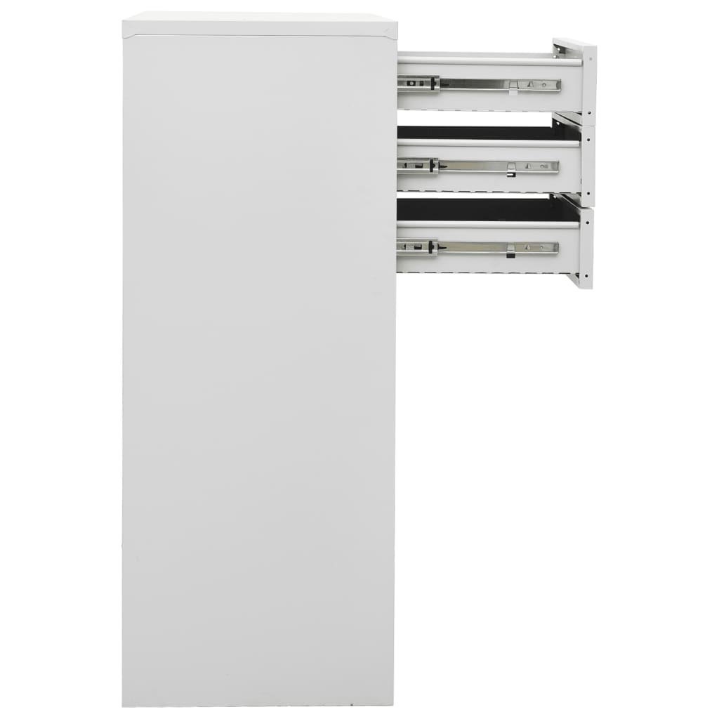 Office Cabinet | Light grey | Steel | Medium | Office Cabinets