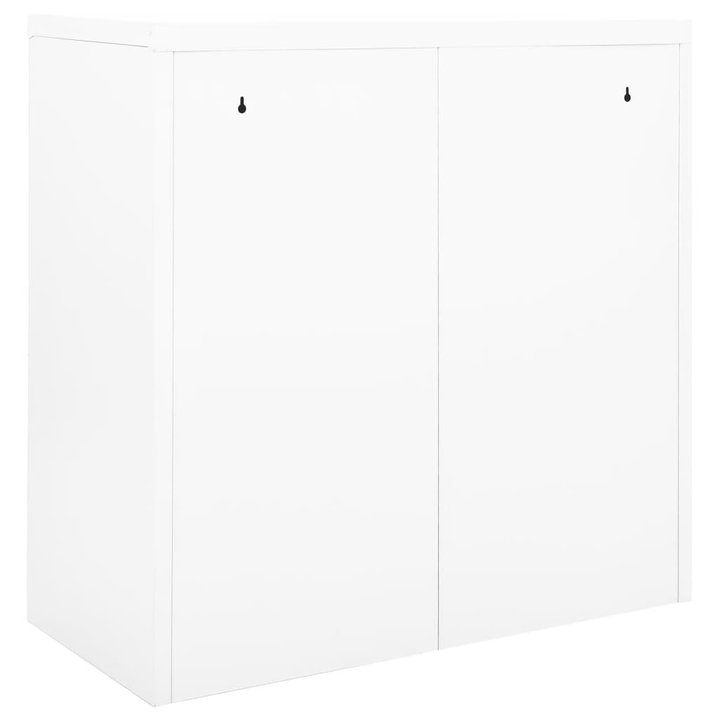 Sliding Door Cabinet | White | Steel | Medium | Sliding Door Cabinet