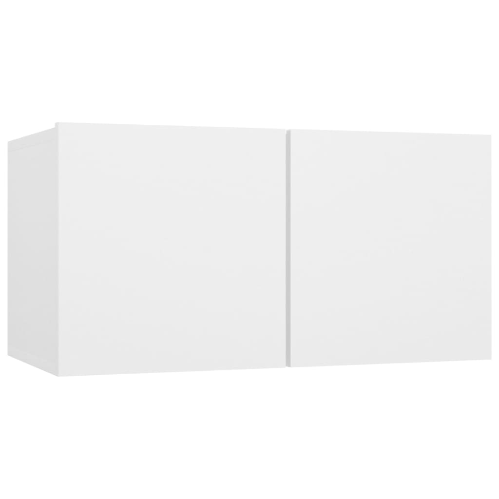 TV Cabinets 4 pcs White 60x30x30 cm Engineered Wood