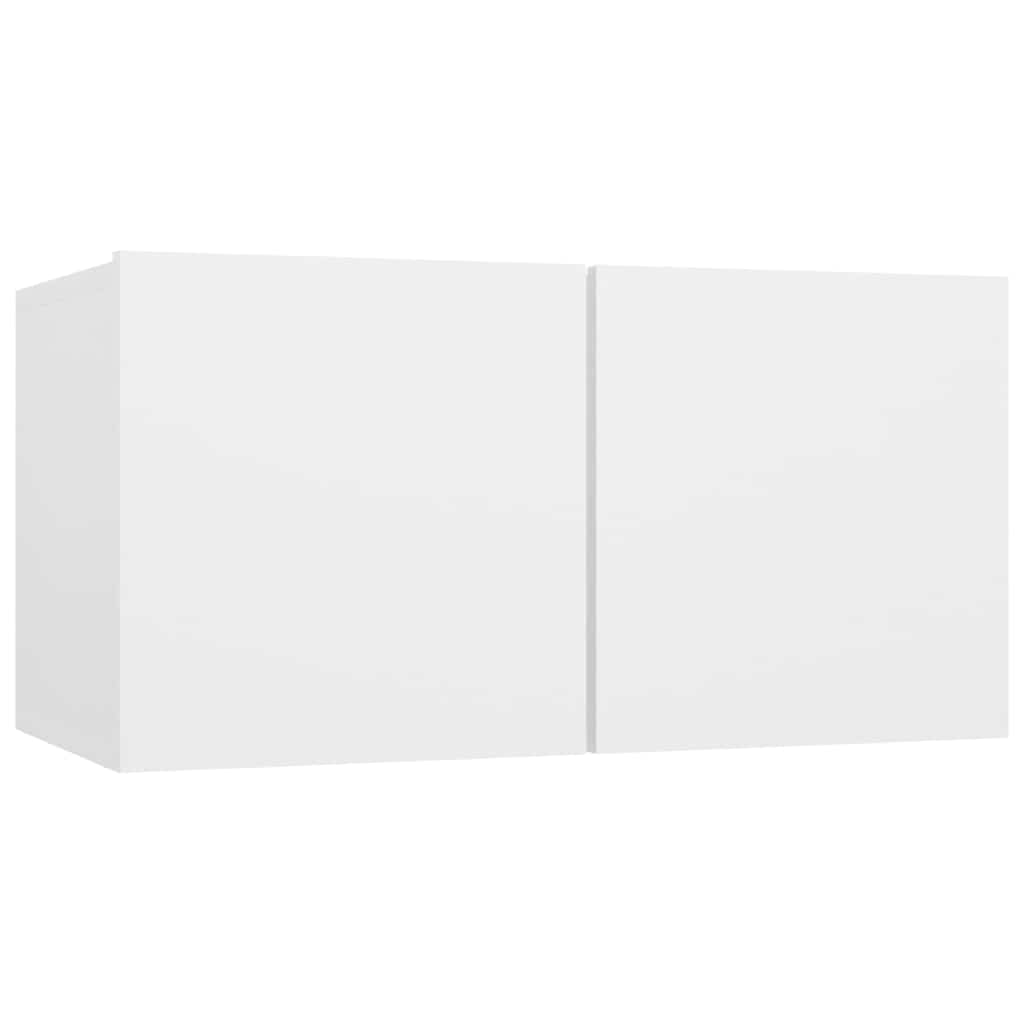 TV Cabinet Set | White | Engineered wood | TV Cabinet Set | Rectangular