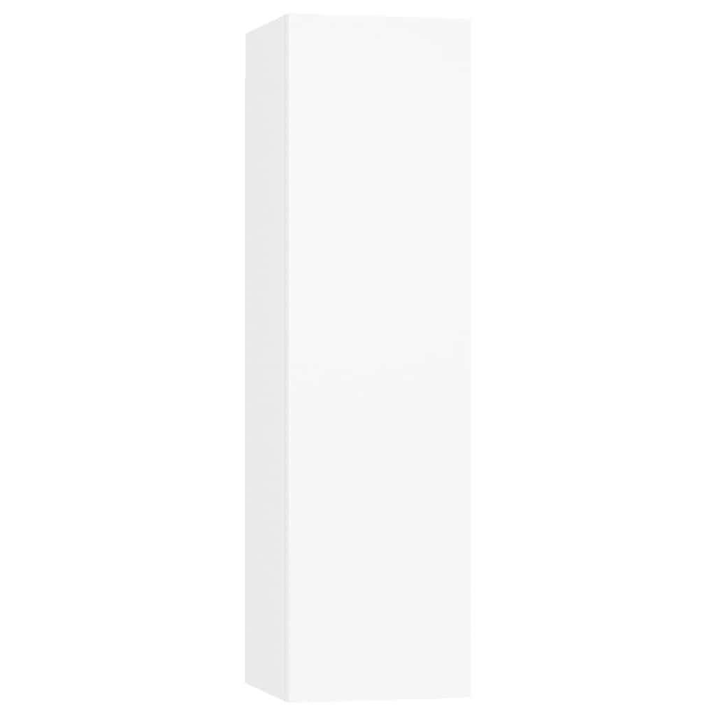 TV Cabinet Set | White | Engineered wood | TV Cabinet Set | Rectangular
