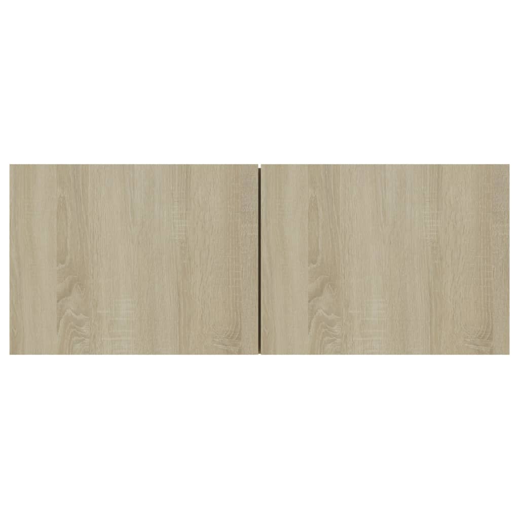 vidaXL TV Cabinets 4 pcs Sonoma Oak 80x30x30 cm Engineered Wood